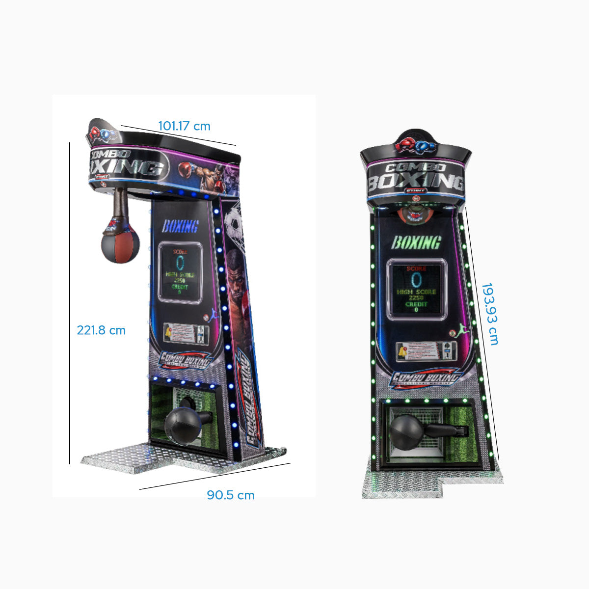 Punch Pro Combo Screen Boxing/Football Arcade Machine