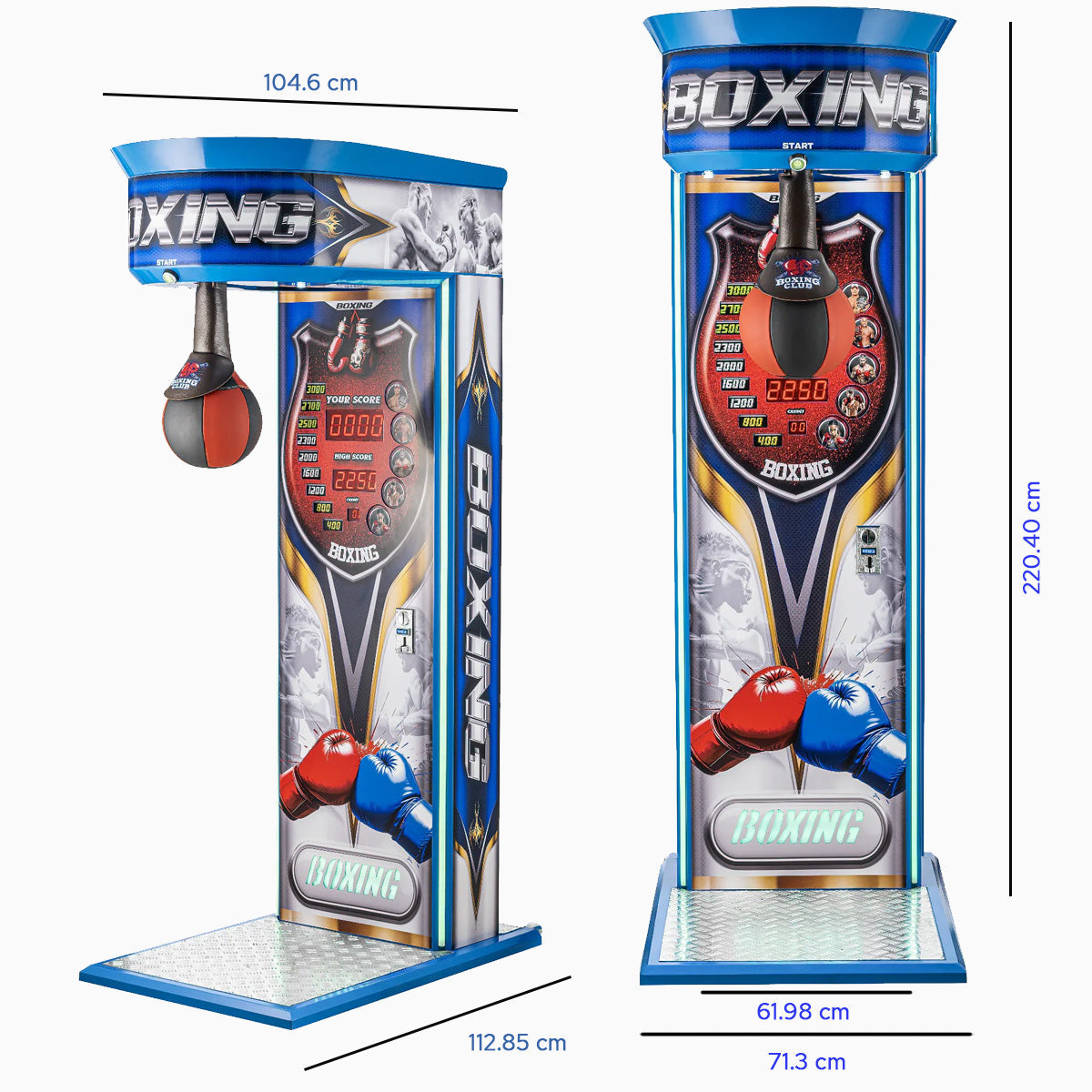 Punch Pro Circle Screen Boxing Arcade Machine: Premium Retro Performance