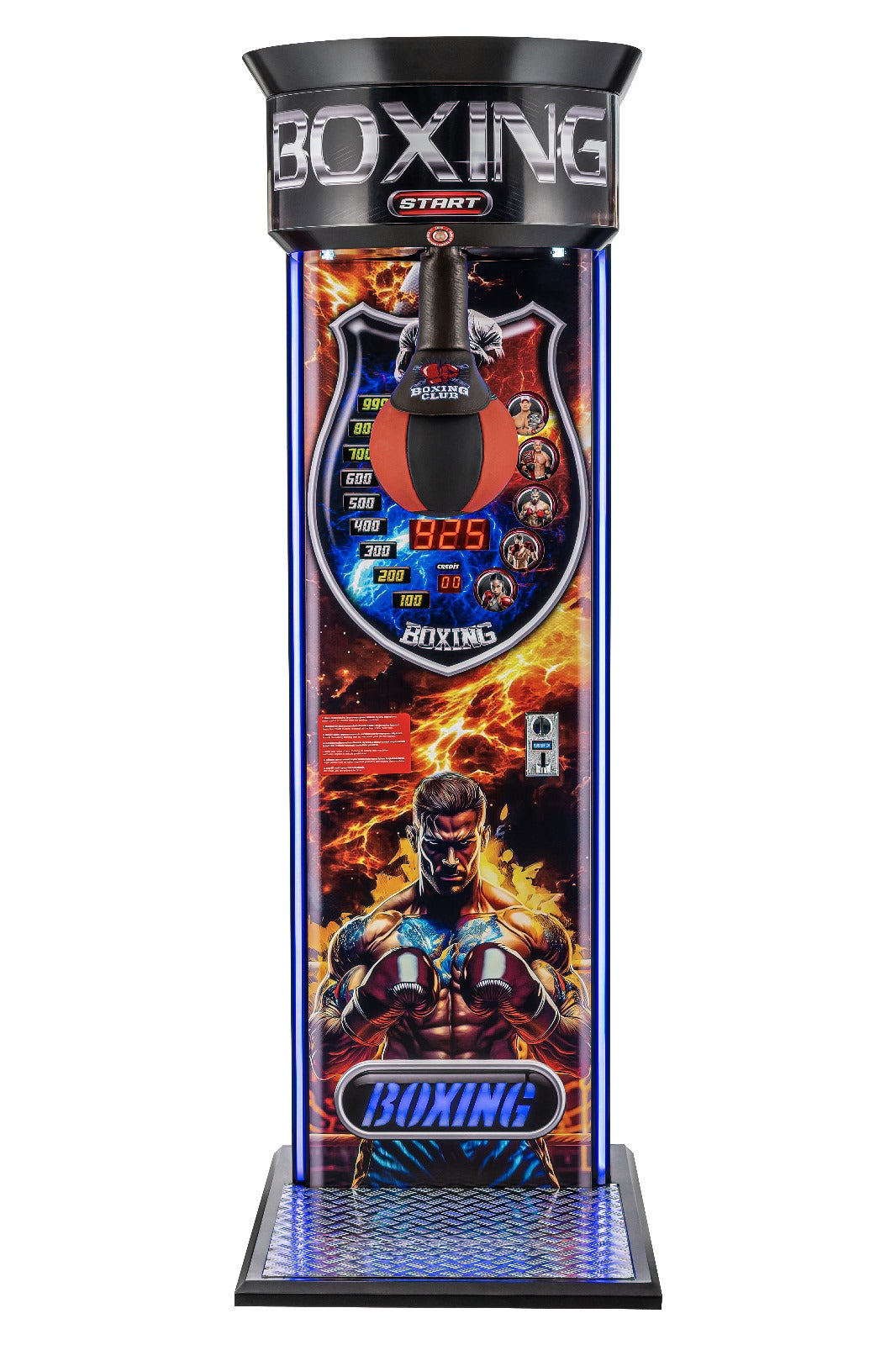 Punch Pro Fire Boxing Arcade Machine - Commercial Coin-Op Punching Game