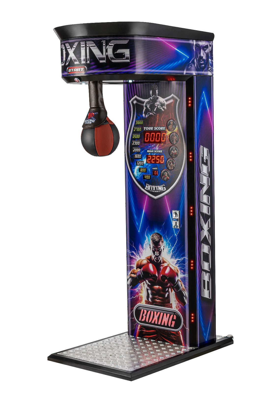 Punch Pro Warrior Edition: Heavy-Duty Commercial Boxing Machine