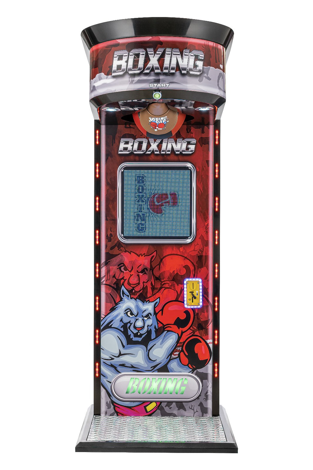 Punch Pro Wolf Screen Boxing Arcade Machine