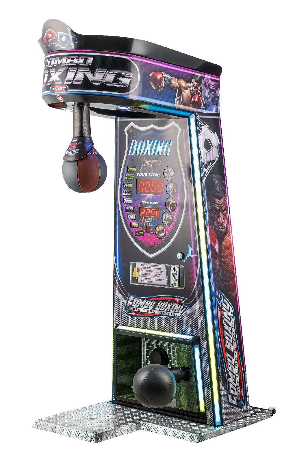 Punch Pro Combo Boxing and Football Arcade Machine  2-in-1
