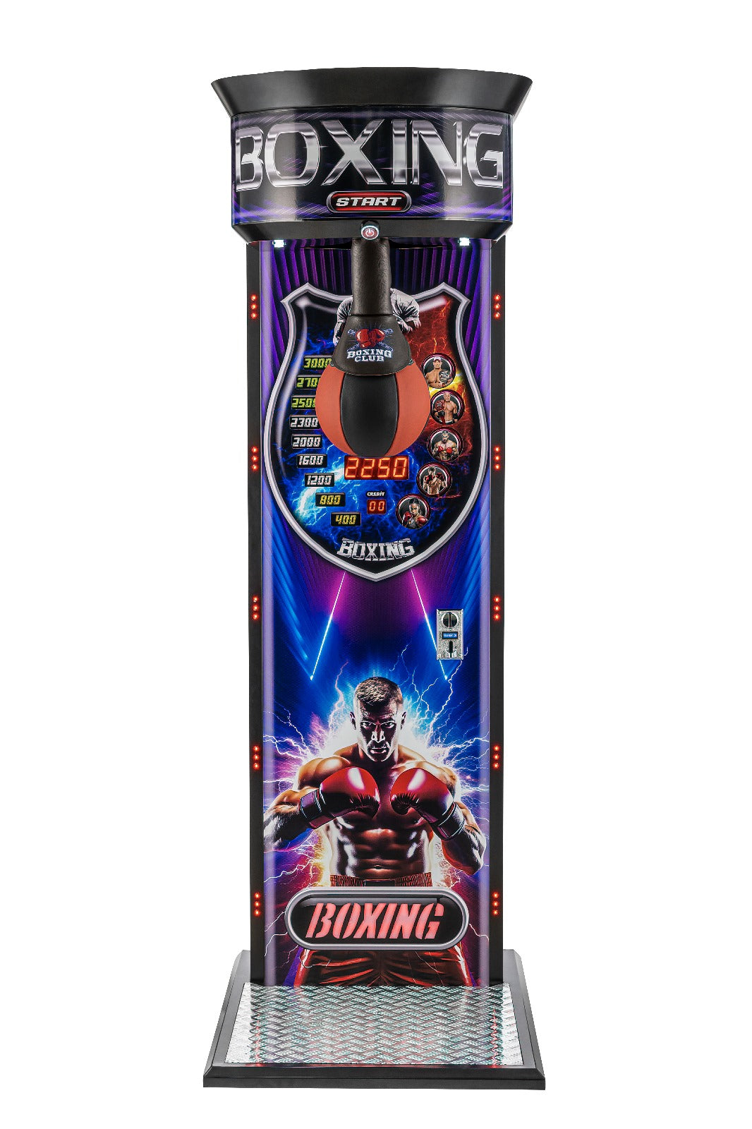Punch Pro Warrior Edition: Heavy-Duty Commercial Boxing Machine