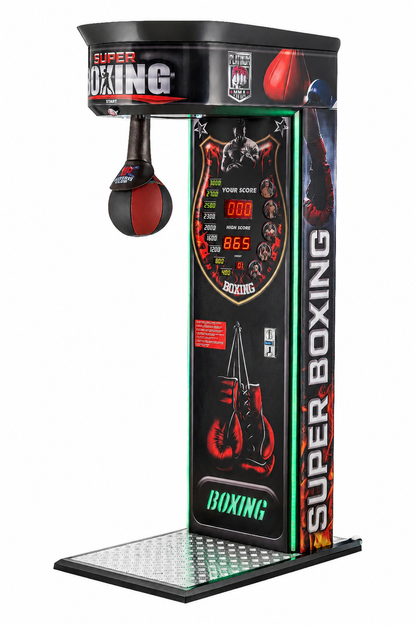 Punch Pro Super Boxing Arcade Machine - Heavy-Duty Professional Commercial Boxer