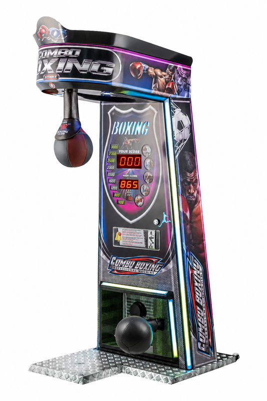 Punch Pro Combo Boxing and Football Arcade Machine  2-in-1