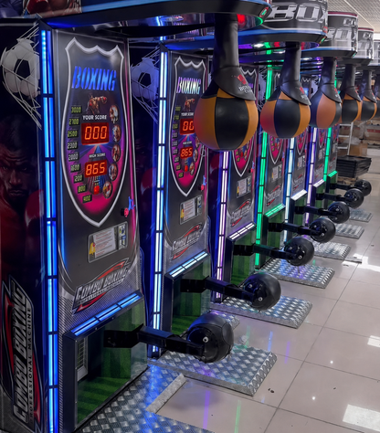 Punch Pro Combo Boxing and Football Arcade Machine  2-in-1