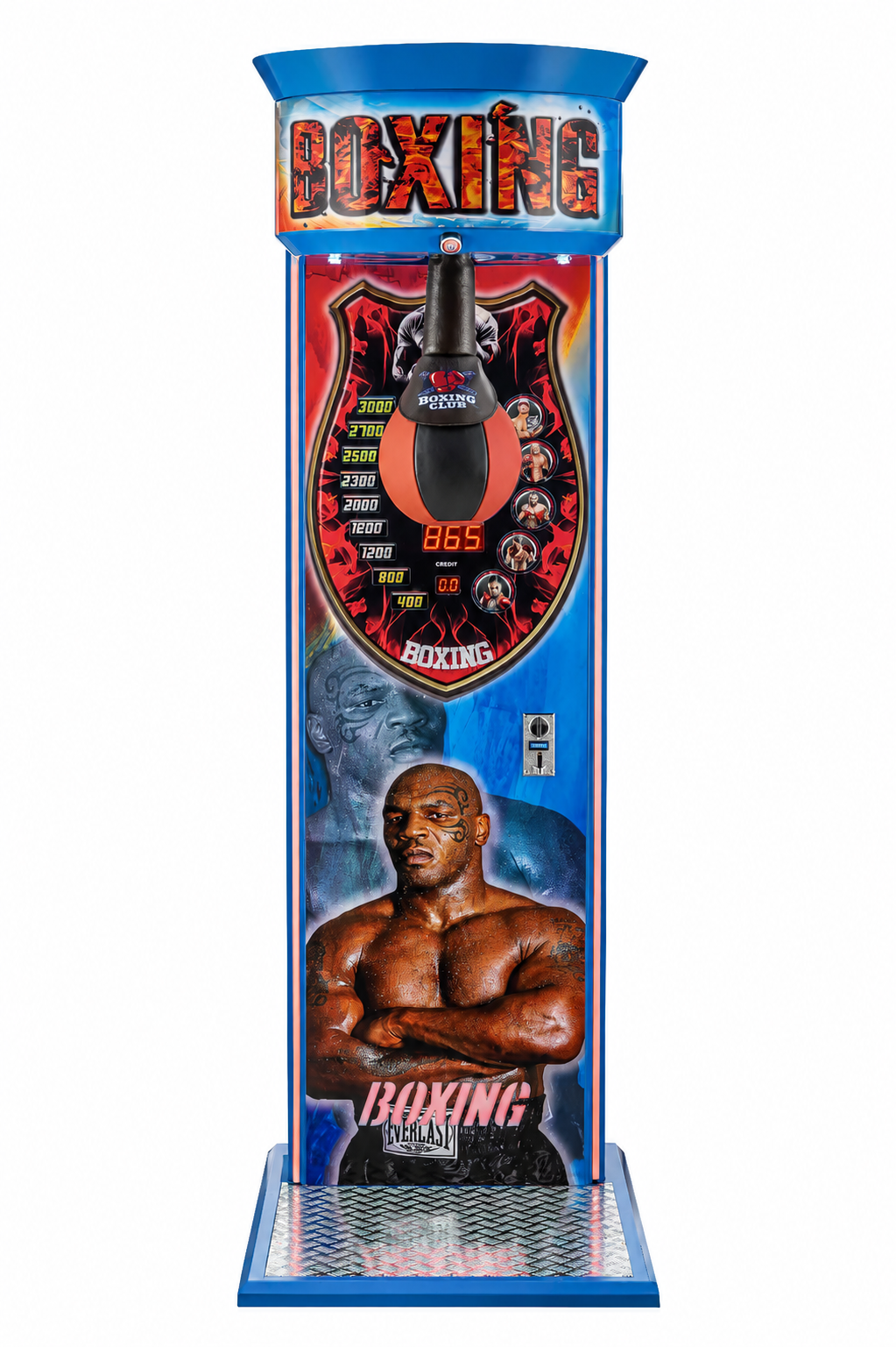 Punch Pro Mike Tyson Edition: Professional Blue Boxing Arcade Machine