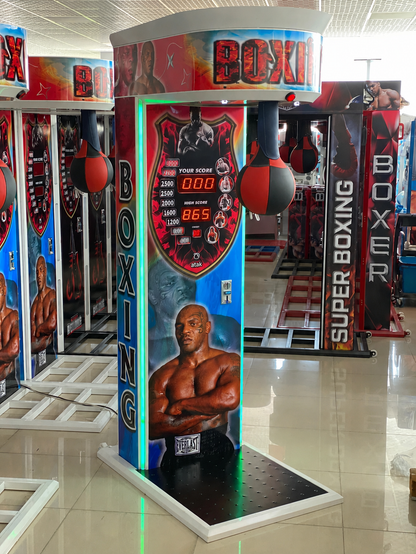 Punch Pro Mike Tyson Edition: Professional Blue Boxing Arcade Machine