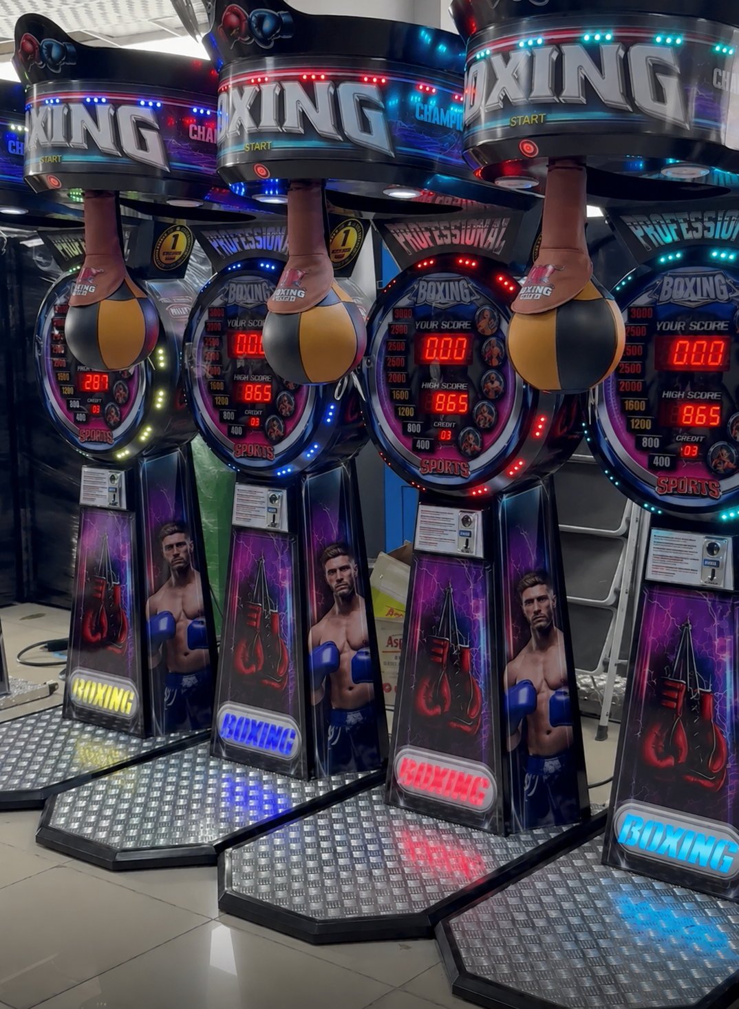 Punch Pro Circle Boxing Arcade Machine