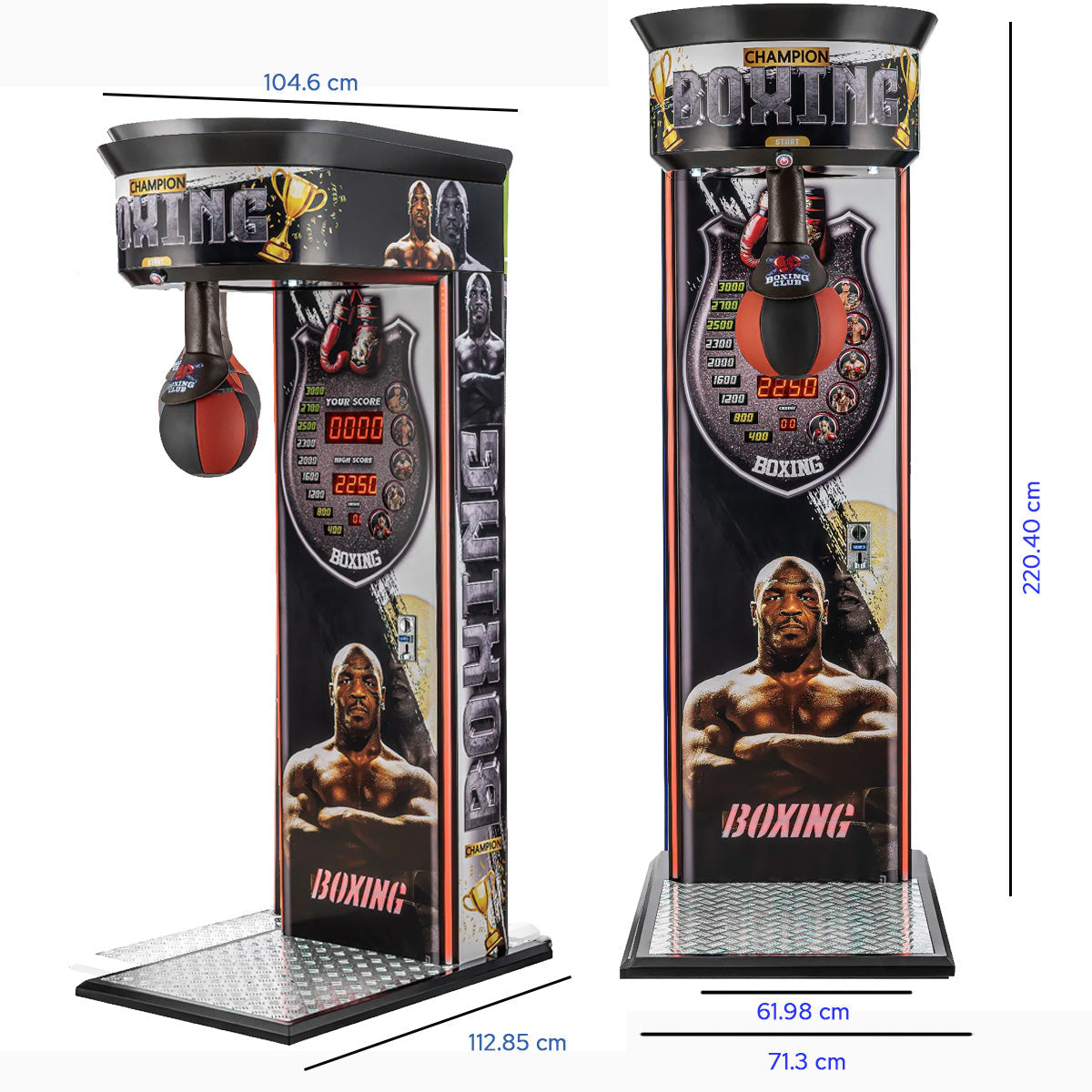 Punch Pro Mike Tyson Edition: Professional Gold Boxing Arcade Machine