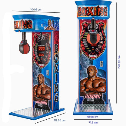 Punch Pro Mike Tyson Edition: Professional Blue Boxing Arcade Machine