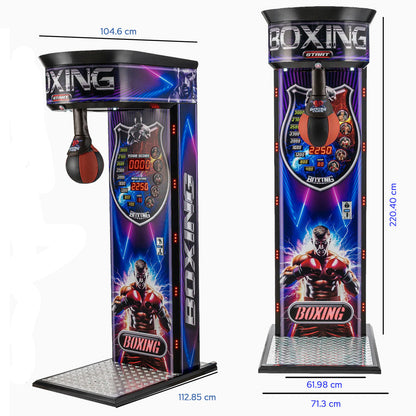 Punch Pro Warrior Edition: Heavy-Duty Commercial Boxing Machine