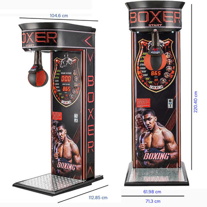 Punch Pro AJ Boxing Arcade Machine - Professional Anthony Joshua Edition
