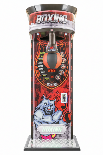 Punch Pro Wolf Edition: The Modern Standard in Boxing Arcades-Red