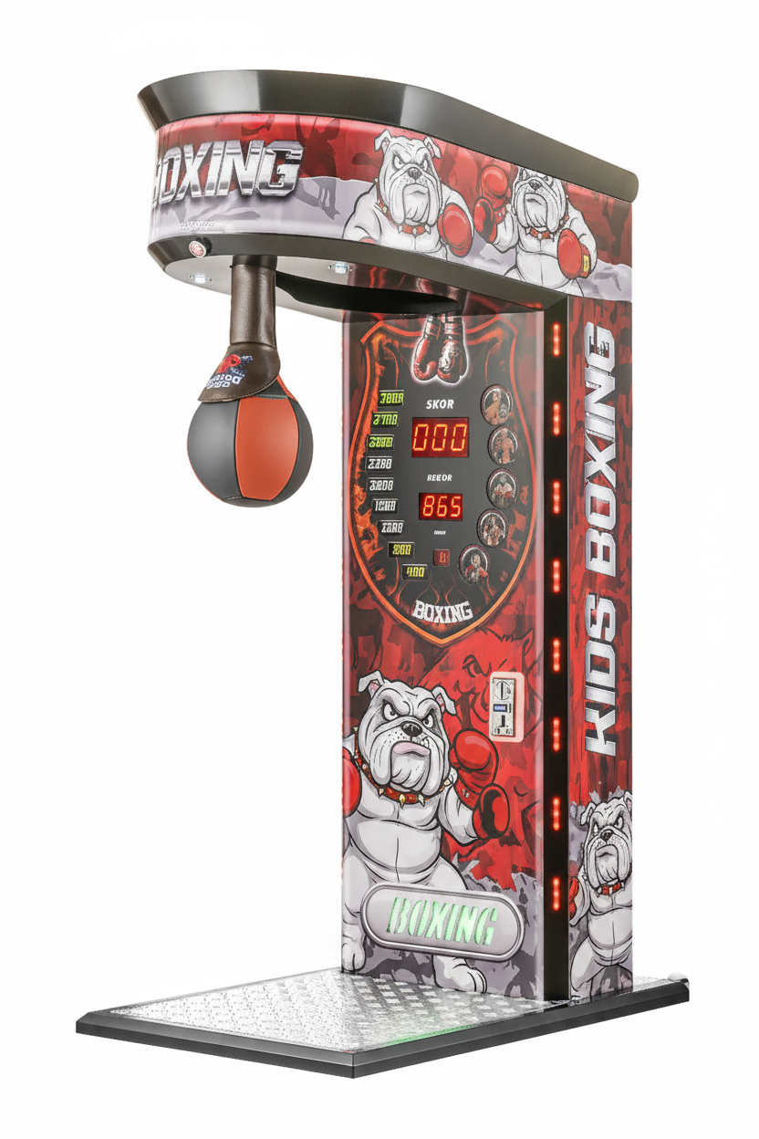 Punch Pro Wolf Edition: The Modern Standard in Boxing Arcades-Red