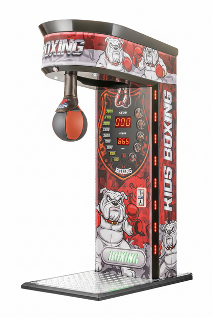 Punch Pro Wolf Edition: The Modern Standard in Boxing Arcades-Red